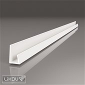 LIKOV Lišta PVC lemovací pro SDK desky G-E PVC š. 15mm, délka 2,5m